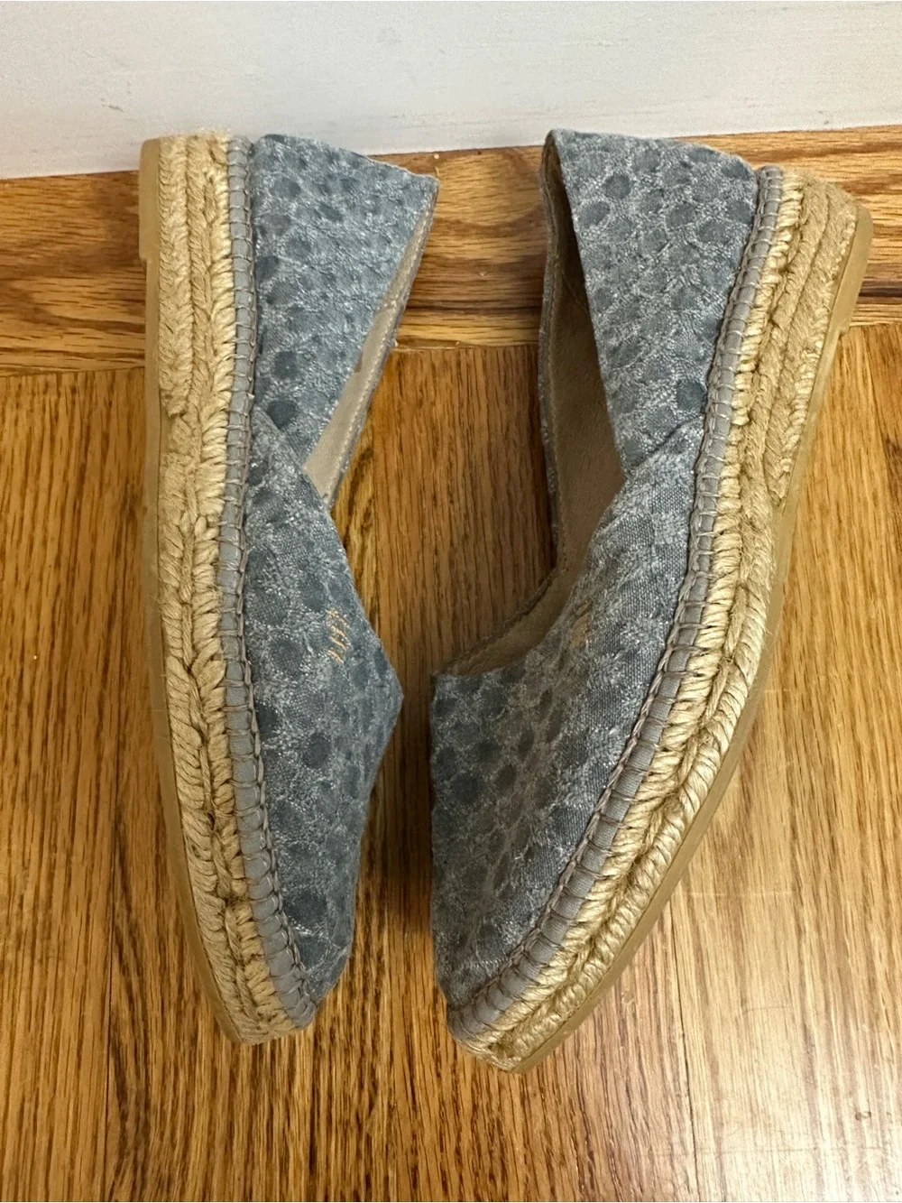 Viscata Barcelona Rascassa Flat Espadrilles in Bubble Blue